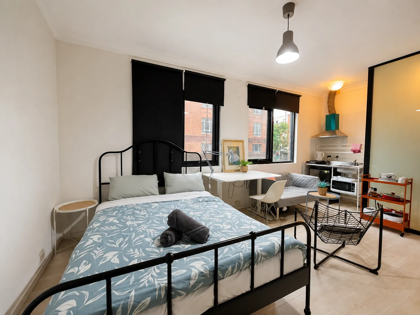 Furnished studio on King Street, Newtown